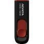 MEMORIE USB 2.0 ADATA 64 GB- retractabila- carcasa plastic- negru / rosu- AC008-64G-RKD (include TV 0.02 lei)