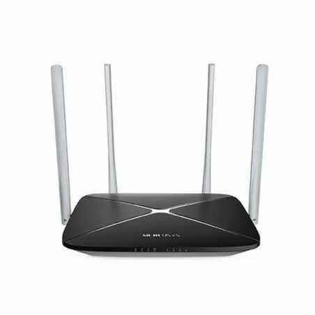 ROUTER MERCUSYS wireless 1200Mbps- 4 porturi 10/100Mbps- Dual Band AC1200 AC12 (include timbru verde 1.5 lei) 692884