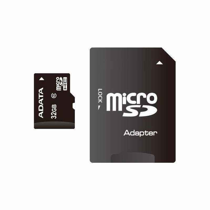 CARD MicroSD ADATA- 32 GB- MicroSDHC- clasa 10- standard UHS-I U1- AUSDH32GUICL10-RA1 (include TV 0.02 lei)