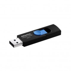 MEMORIE USB 3.2 ADATA 64 GB- retractabila- carcasa plastic- negru / albastru- AUV320-64G-RBKBL (include TV 0.02 lei)