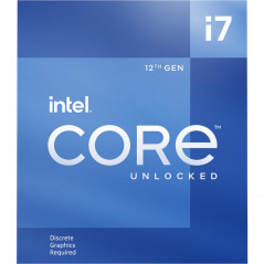 CPU Intel- skt. LGA 1700 Core i7- i7-12700K- frecventa 3.6 GHz- turbo 5.0 GHz- 12 nuclee- putere 125 W- BX8071512700K
