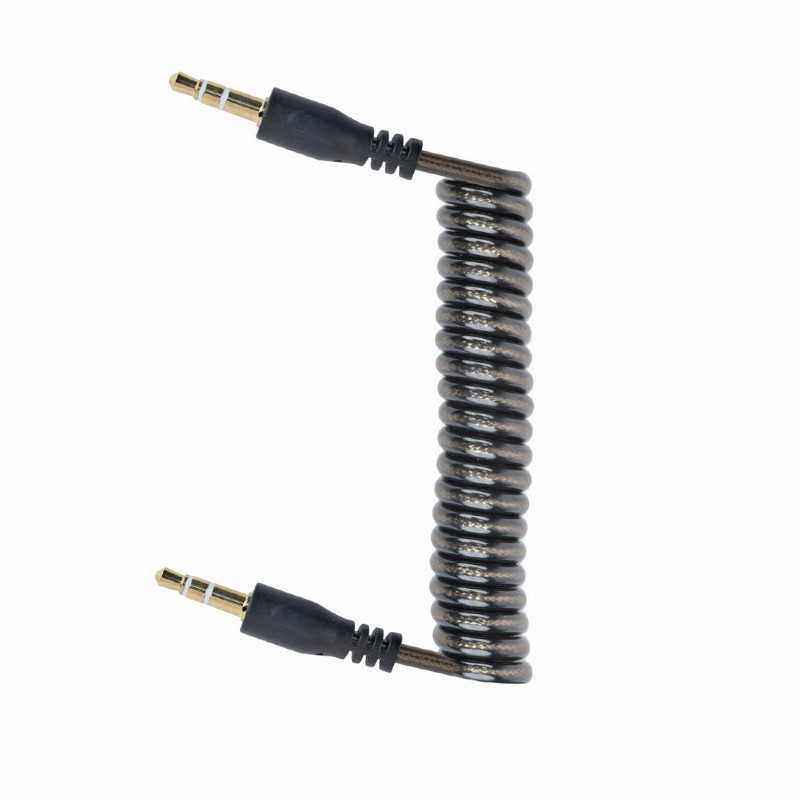 CABLU audio GEMBIRD- Jack 3.5mm (T) la Jack 3.5mm (T)- conectori auriti da- 1.8 m- negru- CCA-405-6 (include TV 0.06 lei)