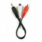 CABLU audio GEMBIRD Splitter (3.5 jack to 2 x stereo socket)- 20cm CCA-406 (include TV 0.06 lei)