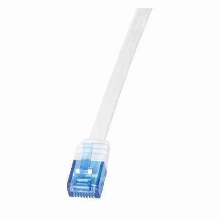 PATCH CORD UTP LOGILINK Cat6- cupru- flat- 3 m- alb- AWG32- CF2061U (include TV 0.06 lei)