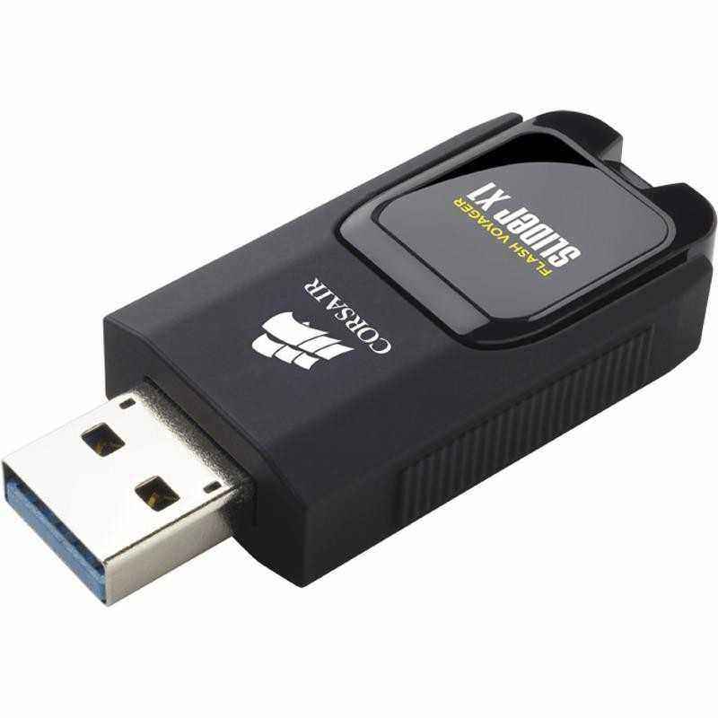 MEMORIE USB 3.0 CORSAIR 32 GB- retractabila- carcasa plastic- negru- CMFSL3X1-32GB (include TV 0.02 lei)