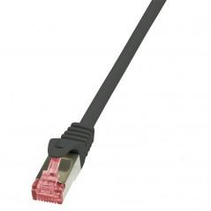 PATCH CORD S/FTP LOGILINK Cat6- LSZH- cupru- 1 m- negru- AWG27- dublu ecranat CQ2033S (include TV 0.06 lei)