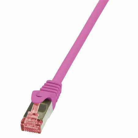 PATCH CORD S/FTP LOGILINK Cat6- LSZH- cupru- 1.5 m- roz- AWG27- dublu ecranat CQ2049S (include TV 0.06 lei)