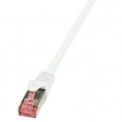 PATCH CORD S/FTP LOGILINK Cat6- LSZH- cupru- 15 m- alb- AWG27- dublu ecranat CQ2101S (include TV 0.75 lei)