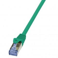 PATCH CORD S/FTP LOGILINK Cat6a- LSZH- cupru- 0.25 m- verde- AWG26- dublu ecranat CQ3015S (include TV 0.06 lei)