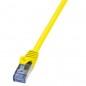 PATCH CORD S/FTP LOGILINK Cat6a- LSZH- cupru- 7.5 m- galben- AWG26- dublu ecranat CQ3087S (include TV 0.75 lei)