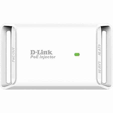 INJECTOR PoE D-LINK 1 port Gigabit- compatibil IEEE 802.3af- DPE-101GI(include timbru verde 1.5 lei)