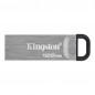 MEMORIE USB 3.2 KINGSTON 128 GB- clasica- carcasa metalic- argintiu- DTKN/128GB (include TV 0.02 lei)