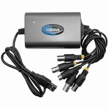DVR USB 2.0, cu 4 canale video 4 canale audio EZCAP4000
