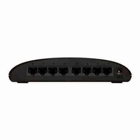 SWITCH D-LINK 8 porturi 10/100Mbps- carcasa plastic. DES-1008D (include timbru verde 1.5 lei)