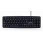 TASTATURA GEMBIRD USB- 104 taste- black- KB-U-103 45503580 (include TV 0.75 lei)