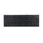 TASTATURA A4TECH- KR85- cu fir- 104 taste format standard- USB- negru- KR-85-USB (include TV 0.75 lei)