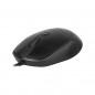 MOUSE DELUX- PC sau NB- cu fir- USB- optic- 3200 dpi- butoane/scroll 4/1- - negru- M366BU-BK (include TV 0.15 lei)