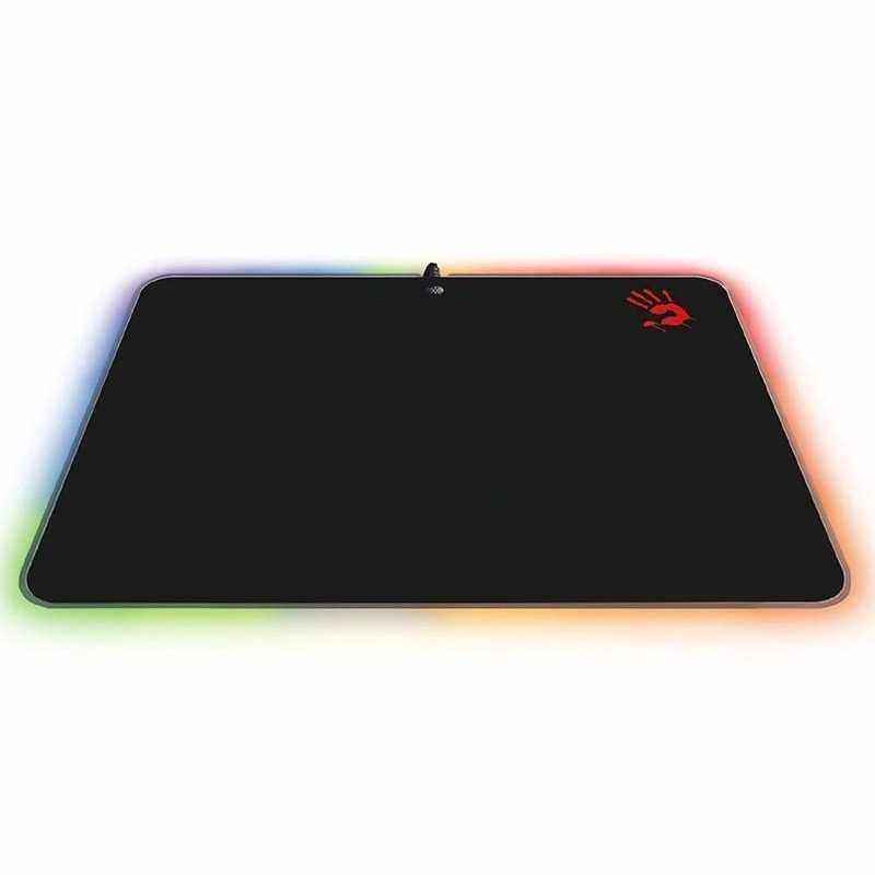 Mouse PAD A4Tech- RGB Gaming- gaming- cu led- cauciuc si material textil- 358 x 256 x 2.6 mm- negru- MP-50RS