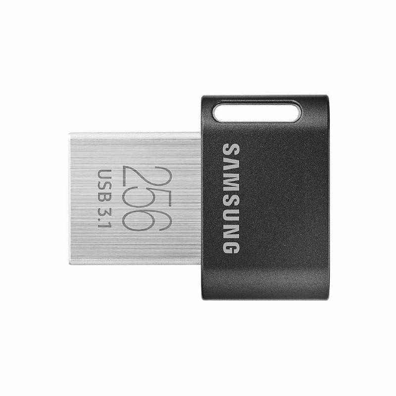 MEMORIE USB SAMSUNG 256 GB- USB 3.1- profil mic- carcasa metalica- negru- MUF-256AB/APC (include TV 0.02 lei)