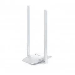 ADAPTOR RETEA MERCUSYS - extern wireless 2.4 GHz- USB 2.0- port- 300 Mbps- antena externa x 2- MW300UH (include TV 0.15 lei)