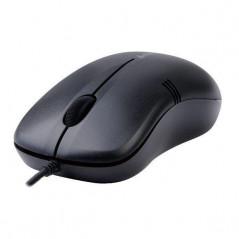 MOUSE A4tech- PC sau NB- cu fir- USB- optic- 1000 dpi- butoane/scroll 3/1- - negru- OP-560NU-1 (include TV 0.15 lei)