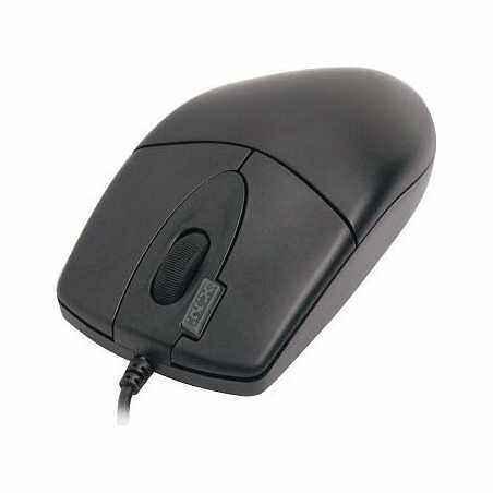 MOUSE A4tech- PC sau NB- cu fir- USB- optic- 1000 dpi- butoane/scroll 4/1- - negru- OP-620D-U1 (include TV 0.15 lei)