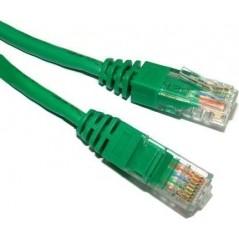 PATCH CORD UTP GEMBIRD Cat5e- cupru-aluminiu- 0.5 m- verde- AWG26- PP12-0.5M/G (include TV 0.06 lei)
