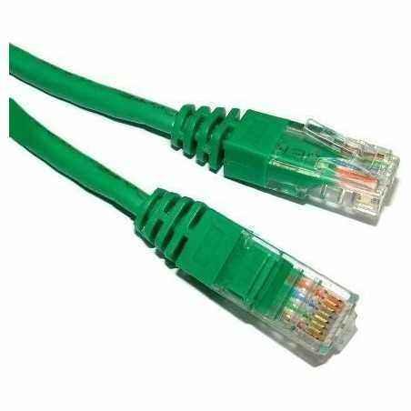 PATCH CORD UTP GEMBIRD Cat5e- cupru-aluminiu- 0.5 m- verde- AWG26- PP12-0.5M/G (include TV 0.06 lei)