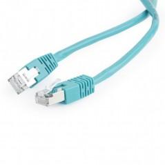 PATCH CORD FTP GEMBIRD Cat5e- cupru-aluminiu- 0.5 m- verde- AWG26- ecranat PP22-0.5M/G (include TV 0.06 lei)