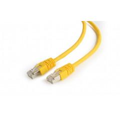 PATCH CORD FTP GEMBIRD Cat6- cupru-aluminiu- 1 m- galben- AWG26- ecranat PP6-1M/Y (include TV 0.06 lei)