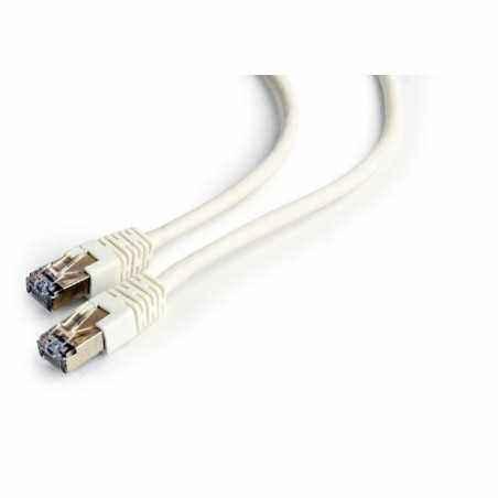 PATCH CORD FTP GEMBIRD Cat6- cupru-aluminiu- 3 m- alb- AWG26- ecranat PP6-3M/W (include TV 0.06 lei)