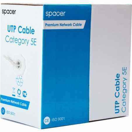 ROLA CABLU UTP SPACER Cat5e- 305m- Cupru-Aluminu- Solid- AWG24- RCAT5ECCA