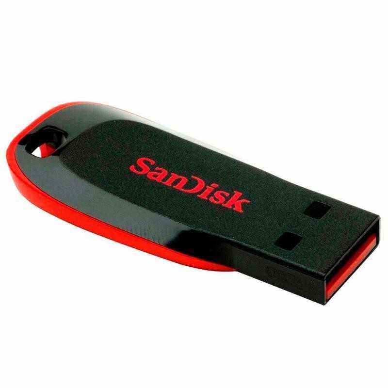 MEMORIE USB 2.0 SANDISK 16 GB- clasica- carcasa plastic- negru- SDCZ50-016G-B35 (include TV 0.02 lei)