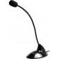 MICROFON SPACER- suport tip picior- conector Jack 3.5 mm- negru- SP-MIC100 (include TV 0.02 lei)