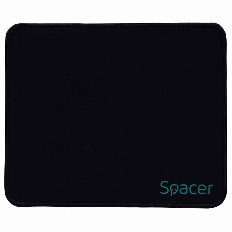 MousePAD SPACER- cauciuc si material textil- 220 x 180 x 2 mm- negru SP-PAD-S 45506698