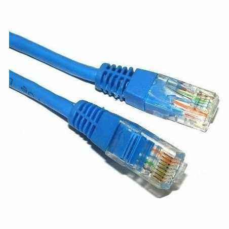 PATCH CORD UTP SPACER Cat5e- cupru-aluminiu- 1 m- albastru- AWG26- SP-PT-CAT5-1M-BL (include TV 0.06 lei)
