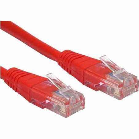 PATCH CORD UTP SPACER Cat5e- cupru-aluminiu- 1 m- rosu- AWG26- SP-PT-CAT5-1M-R (include TV 0.06 lei)