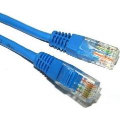 PATCH CORD UTP SPACER Cat5e- cupru-aluminiu- 3 m- albastru- AWG26- SP-PT-CAT5-3M-BL / 45505698 (include TV 0.06 lei)