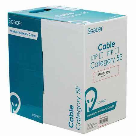 ROLA CABLU FTP SPACER Cat5e- 305m- Cupru-Aluminiu- SP-RCAT5FTPCCA