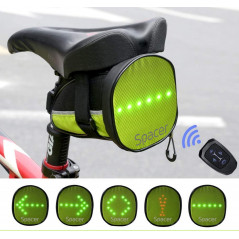GEANTA reflectorizanta SPACER pentru Bicicleta- cu semnalizare LED
