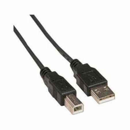 CABLU USB SPACER pt. imprimanta- USB 2.0 (T) la USB 2.0 Type-B (T)- 4.5m- black- SPC-USB-AMBM-15 (include TV 0.15 lei)