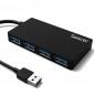 HUB extern SPACER- porturi USB: USB 3.0 x 4- conectare prin USB 3.0- negru- SPH-332 45504832 (include TV 0.75 lei)