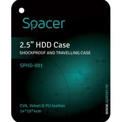 HUSA SPACER- pt HDD- buzunar intern plasa- negru- SPHD-001