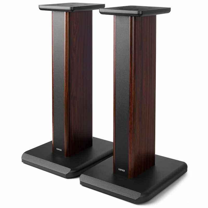 STAND PENTRU BOXE EDIFIER- dedicat pentru S3000PRO- design elegant- max. 15.5Kg- 300x660x365mm- brown,black- SS03