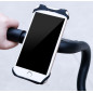 SUPORT bicicleta Baseus Miracle pt SmartPhone- fixare de bare de diferite dimensiuni- negru SUMIR-BY01