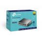 SWITCH PoE TP-LINK 5 porturi Gigabit (4 PoE)- IEEE 802.3af- carcasa metalica TL-SG1005P (include timbru verde 1.5 lei)