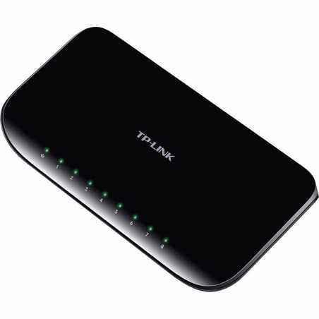 SWITCH TP-LINK 8 porturi Gigabit- carcasa plastic TL-SG1008D (include timbru verde 1.5 lei)