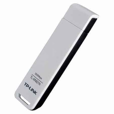 ADAPTOR RETEA TP-LINK - extern wireless 2.4 GHz- USB 2.0- port- 300 Mbps- antena interna x 1- TL-WN821N (include TV 0.15 lei)