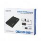 RACK extern LOGILINK- pt HDD/SSD- 2.5 inch- S-ATA- interfata PC USB 3.0- plastic- negru- UA0256 (include TV 0.75 lei)