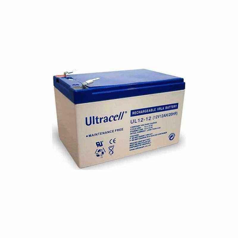 Baterie UPS UL12V12AH - 12 V - 12 A - 98 x 151 x 95 mm - Borne T1 (include TV 0.5 lei)